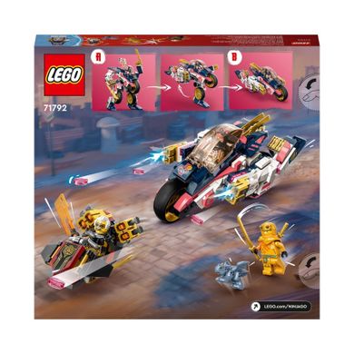 LEGO NINJAGO, Motocicleta de viteza robot transformator a Sorei, 71792