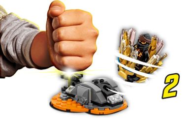 LEGO NINJAGO, Spinjitzu Burst - Cole, 70685