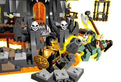 LEGO NINJAGO, Temnitele Vrajitorului craniu, 71722