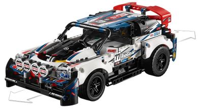 LEGO Technic, Masina de raliuri Top Gear, 42109