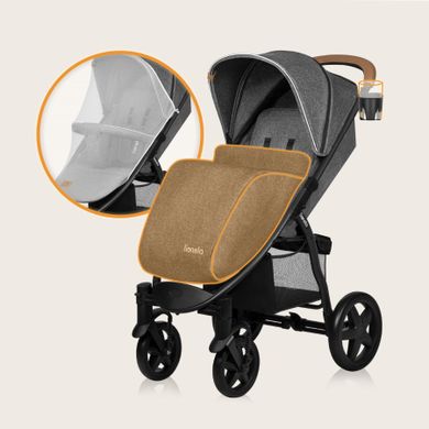 Lionelo, Annet Plus, carucior sport, Stone Caramel