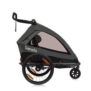 Lionelo, Cama, remorca bicicleta, Grey Graphite