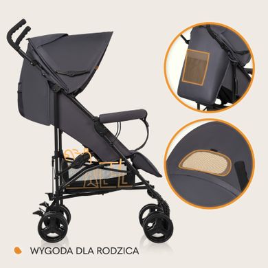 Lionelo, Elia, carucior sport, 6-15 kg, Grey White