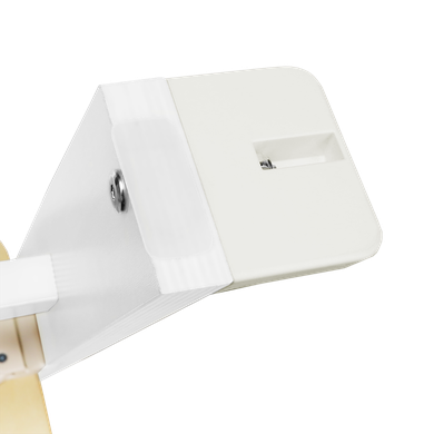 Lionelo, Floris, scaun inalt din lemn, White