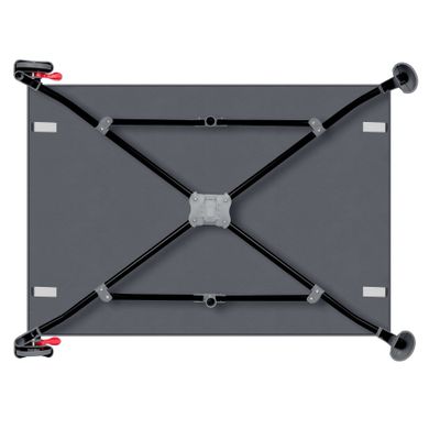 Lionelo, Laura, patut de calatorie compact 2in1, Grey Concrete