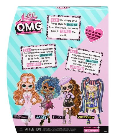 L.O.L. Surprise O.M.G. Core, Wildflower, papusa fashionista