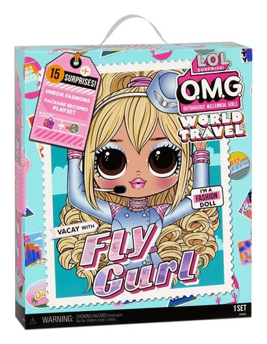 L.O.L. Surprise, O.M.G. World Travel, Fly Gurl, papusa