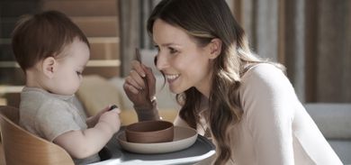 Lovi, lingurita pentru bebelusi, Granola, 2 buc.