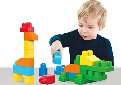 Mega Bloks, geanta cu blocuri, 150 piese