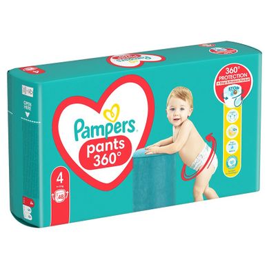 Pampers Pants, scutece-chilotel marimea 4, 9-15 kg, 48 buc.