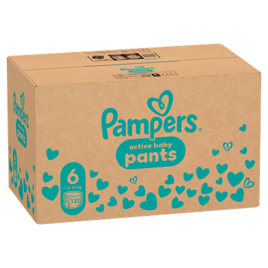 Pampers Pants, scutece-chilotel marimea 6, 14-19 kg, 132 buc.
