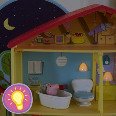 Peppa Pig, Casuta Peppei, set cu figurine