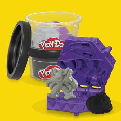 Play-Doh, Marvel, Black Panther, figurina si accesorii, set creativ