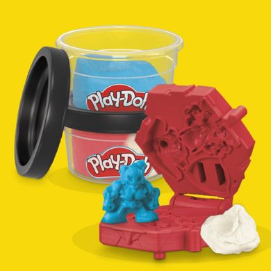 Play-Doh, Marvel, Captain America, figurina si accesorii, set creativ
