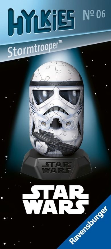 Ravensburger, Hylkies, Stormtrooper, puzzle 3D, 56 piese