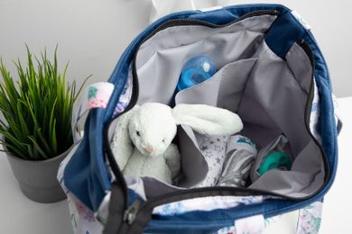 Sensillo, Libelule, geanta pentru carucior, catifea