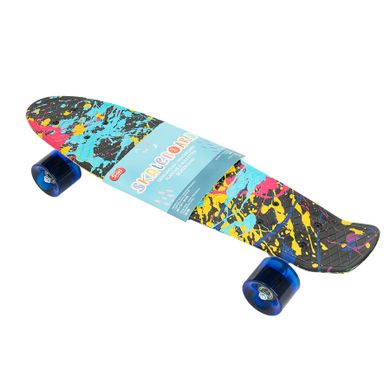 Smiki, placa skateboard de tip fish, mix