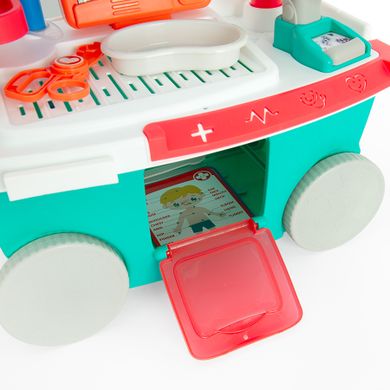 Smiki, set medical, carucior cu accesorii medicale