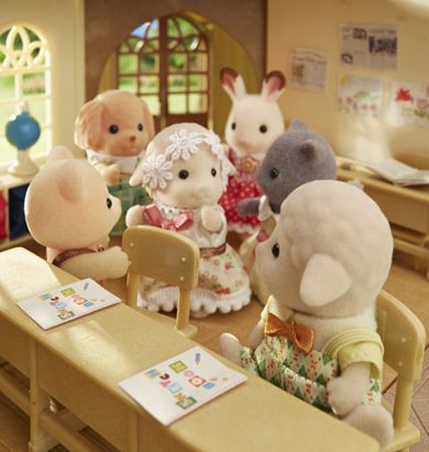 Sylvanian Families, Familia de oite, set de figurine, 5619