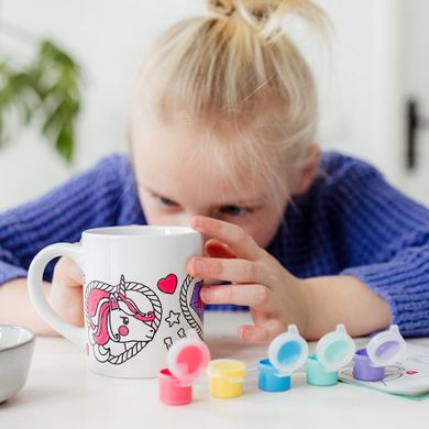 Totum, Unicorn, picteaza-ti cana, set creativ