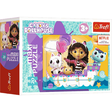 Trefl, Gabby's Dollhouse, puzzle, 20 piese