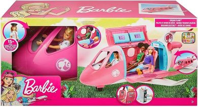 Barbie, Dreamhouse Adventures, Avion de vis, set cu papusa