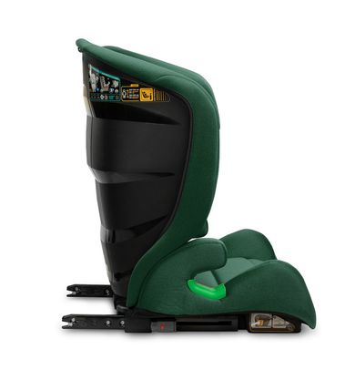 Caretero, Nimbus I-size, scaun auto, inaltator auto, verde inchis, 15-36 kg