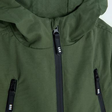 Cool Club, Geaca cu gluga pentru baieti, 3in1, verde-mustar