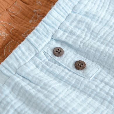 Cool Club, Pantaloni pentru baieti, maro, albastru, set, 2 buc.