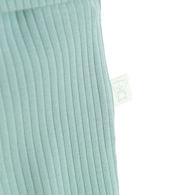 Cool Club, Set pentru bebelusi, Body cu maneca lunga, Pantaloni fara botosei, bumbac organic, turcoaz