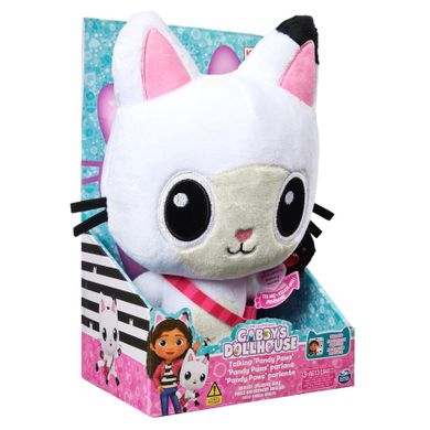 Gabby's Dollhouse, Talking Pandy Paws, jucarie interactiva, 33 cm