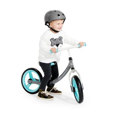 Kinderkraft, 2Way Next, bicicleta fara pedale cu accesorii, roz deschis