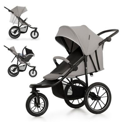Kinderkraft, Helsi 2, carucior sport, Dust Grey
