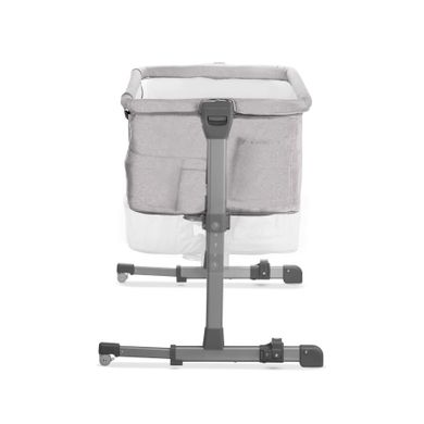 Kinderkraft, Neste Up, patut atasabil (co-sleeper) 3in1, gri