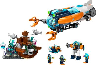 LEGO City, Submarin de explorare la mare adancime, 60379