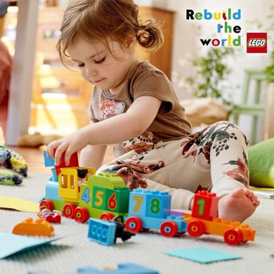 LEGO DUPLO Creative Play, Trenul cu numere, 10847