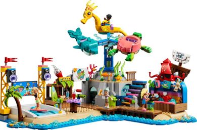 LEGO Friends, Parc de distractii pe plaja, 41737