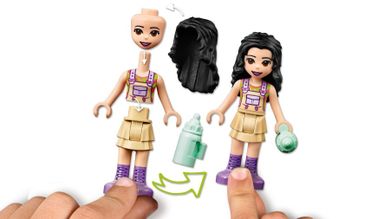 LEGO Friends, Salvarea puiului de elefant din jungla, 41421