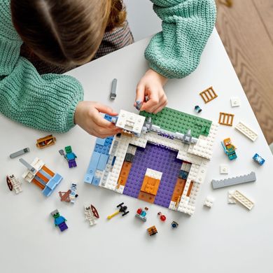 LEGO Minecraft, Castelul de gheata, 21186