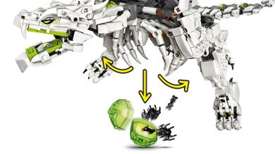 LEGO NINJAGO, Dragonul Vrajitorului Craniu, 71721