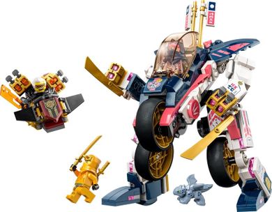 LEGO NINJAGO, Motocicleta de viteza robot transformator a Sorei, 71792