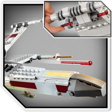 LEGO Star Wars, X-Wing Fighter al lui Luke Skywalker, 75301