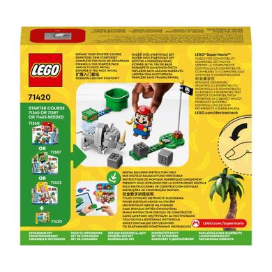 LEGO Super Mario, Set de extindere Rinocerul Rambi, 71420