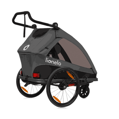 Lionelo, Cama, remorca bicicleta, Grey Graphite