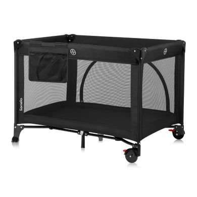 Lionelo, Laura, patut de calatorie compact 2in1, Black Carbon