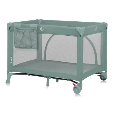 Lionelo, Laura, patut de calatorie compact 2in1, Green Sage