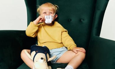 Lionelo, Nebi Air Mask White, aparat de aerosoli pentru copii si adulti