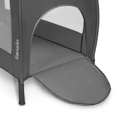 Lionelo, Stefi Plus, patut de voiaj portabil, pe doua niveluri, Grey White
