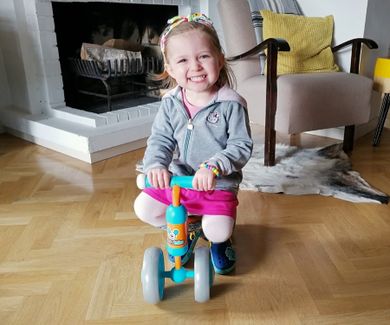 Milly Mally, Micro Mouse, bicicleta fara pedale