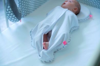 Motherhood, Invelitoare Zip&Swaddle masura 1 (2,5-5kg), Grey Classics